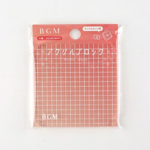 BGM - Acrylic Stamp Block - LG