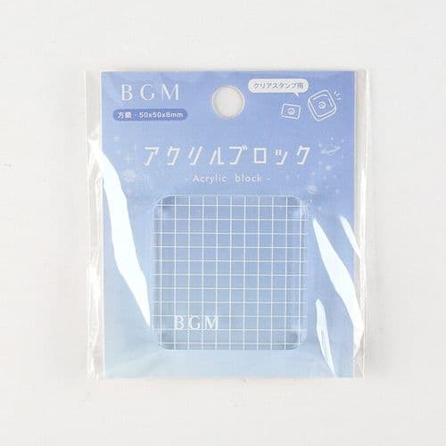 BGM - Acrylic Stamp Block - MED
