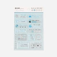 BGM - Clear Stamps - Life Record