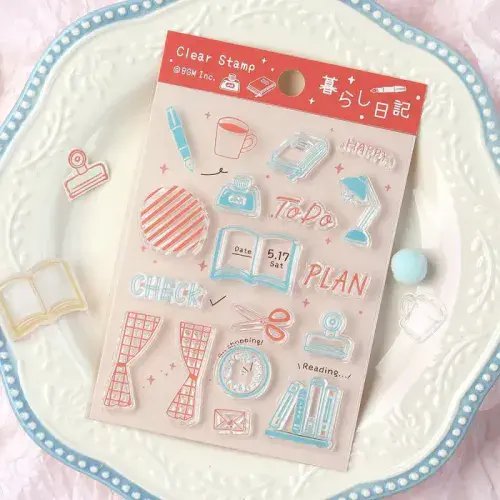 BGM - Clear Stamps - Living Diary