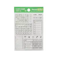 BGM - Clear Stamps - Record Sheet