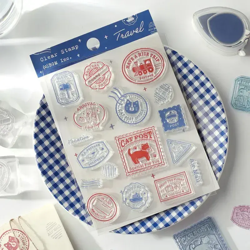 BGM - Clear Stamps - Travelling Stamps