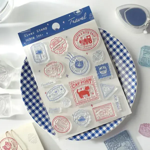 BGM - Clear Stamps - Travelling Stamps