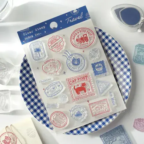 BGM - Clear Stamps - Travelling Stamps