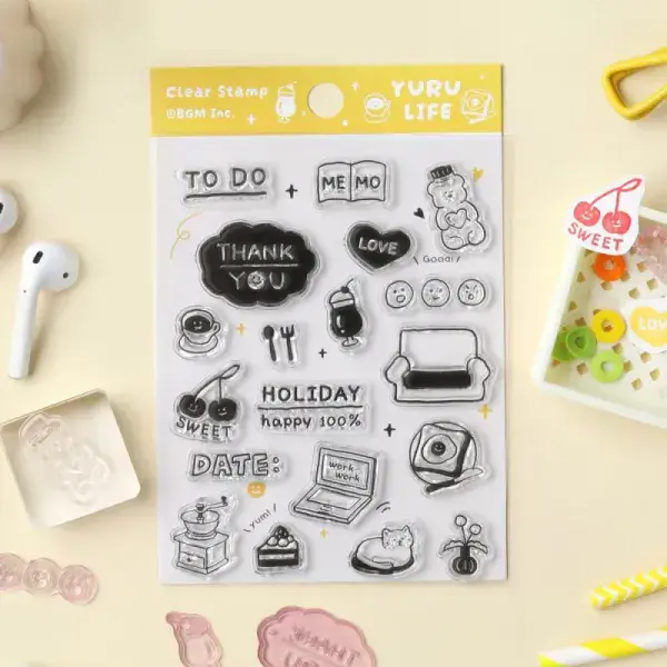 BGM - Clear Stamps - Yuru Life