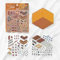 BGM - Diorama 2.5D - Seal Stickers - Izakaya