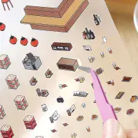 BGM - Diorama 2.5D - Seal Stickers - Izakaya