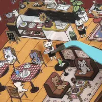 BGM - Diorama 2.5D - Seal Stickers - Pure Cafe