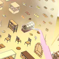 BGM - Diorama 2.5D - Seal Stickers Vol #2 - Bakery