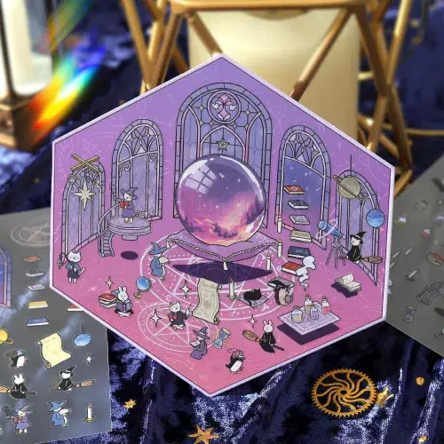 BGM - Diorama 2.5D - Seal Stickers Vol #2 - Fantasy World
