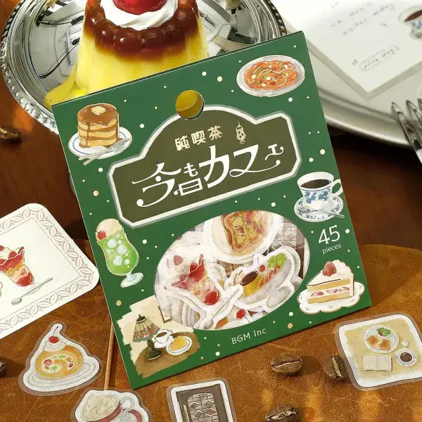 BGM - Flake Stickers - Cafe Today - Pure Coffee Shop