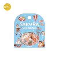 BGM - Flake Stickers - Cherry Blossoms