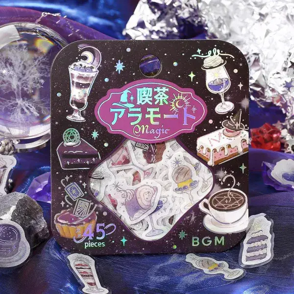 BGM - Flake Stickers - Coffee a la Mode - Magic Darkness