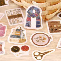BGM - Flake Stickers - Flea Market - Vintage Clothes