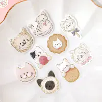 BGM - Flake Stickers - Fluffy Animals - Meringue Cat