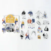 BGM - Flake Stickers - Illustrated Book - City Girl