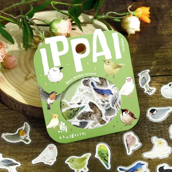 BGM - Flake Stickers - IPPAI - Full of Birds