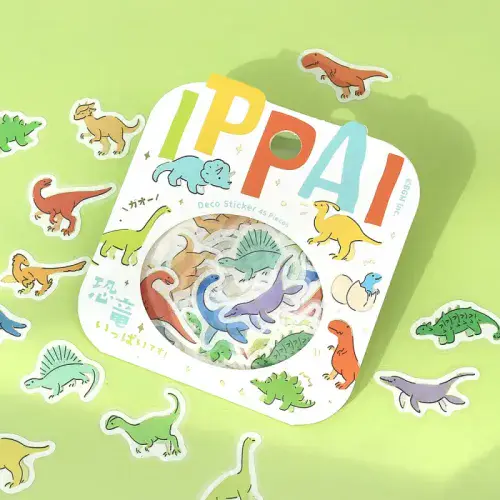 BGM - Flake Stickers - IPPAI -  It's Full of Dinosaurs