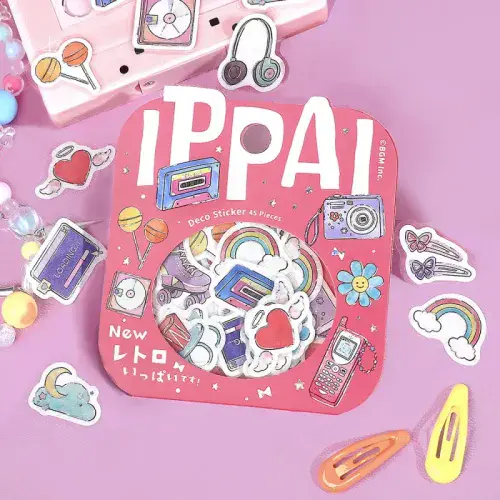 BGM - Flake Stickers - IPPAI -  It's Full of Retro