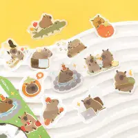 BGM - Flake Stickers - IPPIA - It's Full of Capybara