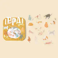 BGM - Flake Stickers - IPPIA - It's Full of Cats