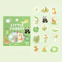 BGM - Flake Stickers - Little Forest - Green