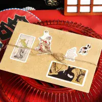 BGM - Flake Stickers - Nyapanese Neko - Crimson