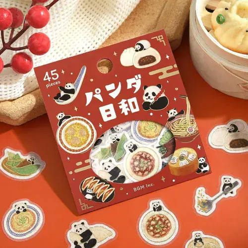 BGM - Flake Stickers - Panda Days - Cooking