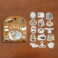 BGM - Flake Stickers - Petit Stoli - Cafe
