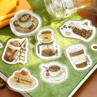 BGM - Flake Stickers - Petit Stoli - Cafe