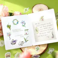 BGM - Flake Stickers - Petit Stoli - Gardening