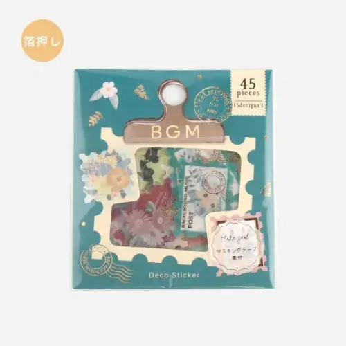BGM - Flake Stickers - Post Office - Blossom