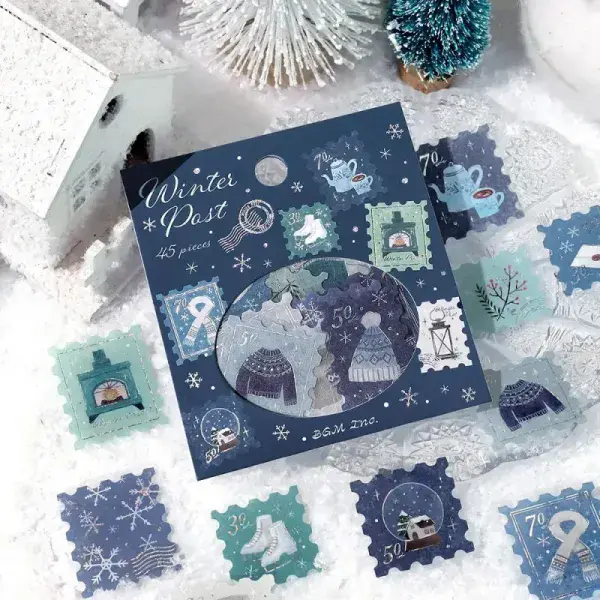 BGM - Flake Stickers - Post Office - Winter's Letter