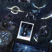 BGM - Flake Stickers - Stardust Magic - Black Hole