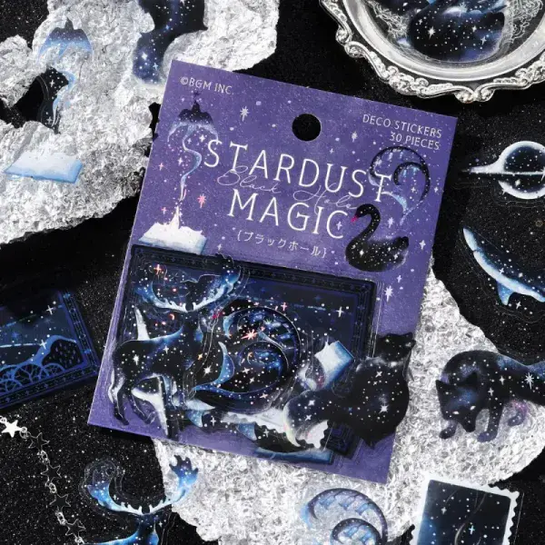 BGM - Flake Stickers - Stardust Magic - Black Hole