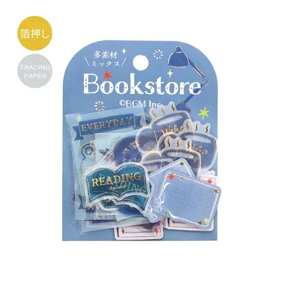 BGM - Flake Stickers - Store Tours - Book Store