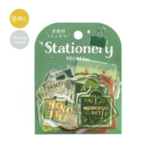 BGM - Flake Stickers - Store Tours - Stationery Store