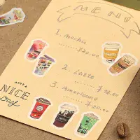 BGM - Flake Stickers - Vending Machine - Coffee