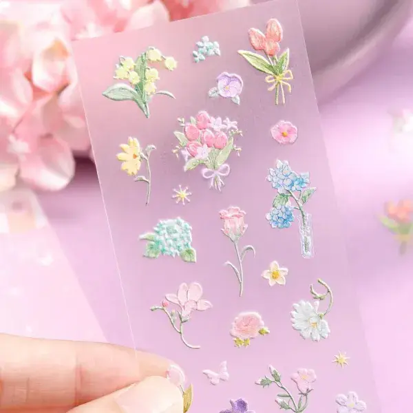 BGM - Icing Stickers - Fluffy Bouquet