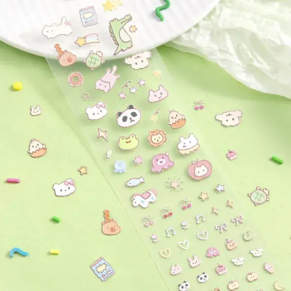 BGM - Icing Stickers - Fluffy Friends