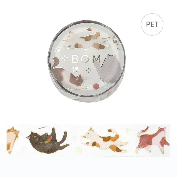 BGM - PET Tape - Life & Cat Play