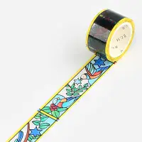 BGM - PET Tape - Stained Glass #2 - Bird & Plant