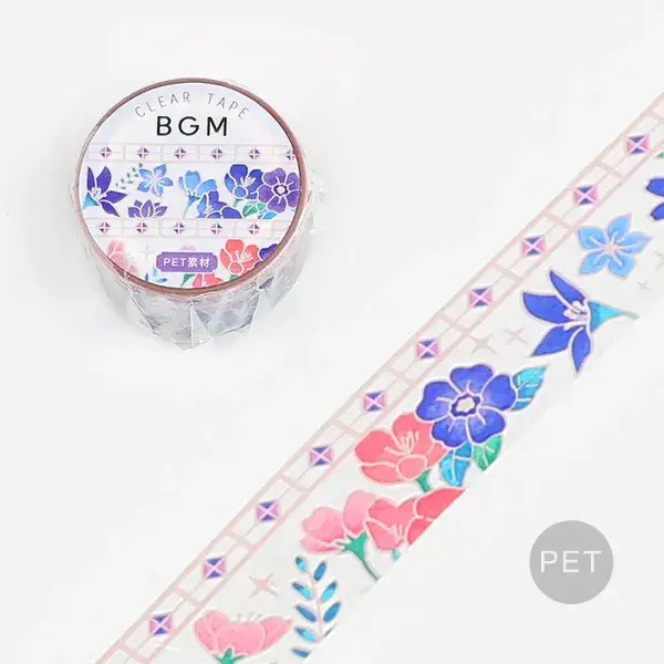 BGM - PET Tape - Stained Glass #2 - Dream Flower