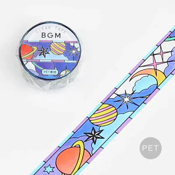 BGM - PET Tape - Stained Glass #2 - Inrtesteller Flight