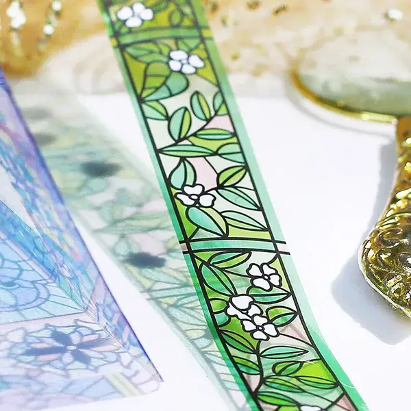 BGM - PET Tape - Stained Glass - Evergreen