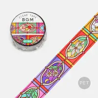 BGM - PET Tape - Stained Glass - Floral Garden