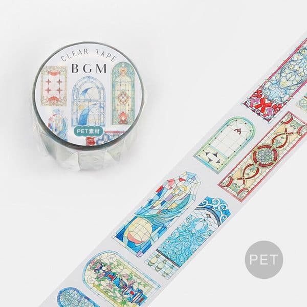 BGM - PET Tape - Stained Glass Window