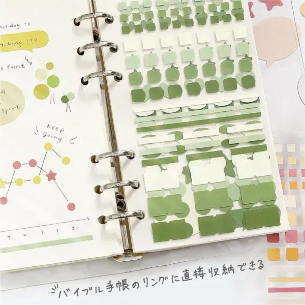 BGM - Planner Sticker Set - Olive