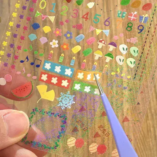 BGM - Sticker Sheet - Mini Cube 2pk - Anniversary