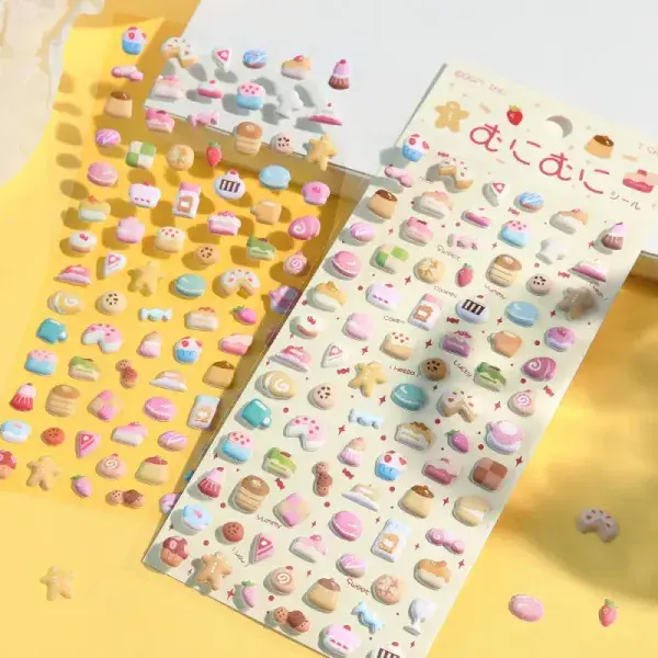 BGM - Sticker Sheet - Muni Muni 3D - Mini Sweets